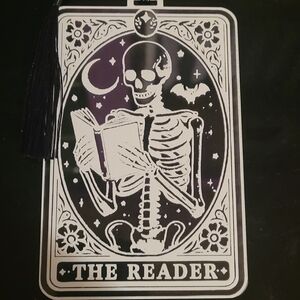 💀NEW 💀 Skeleton Bookmark with Tassel